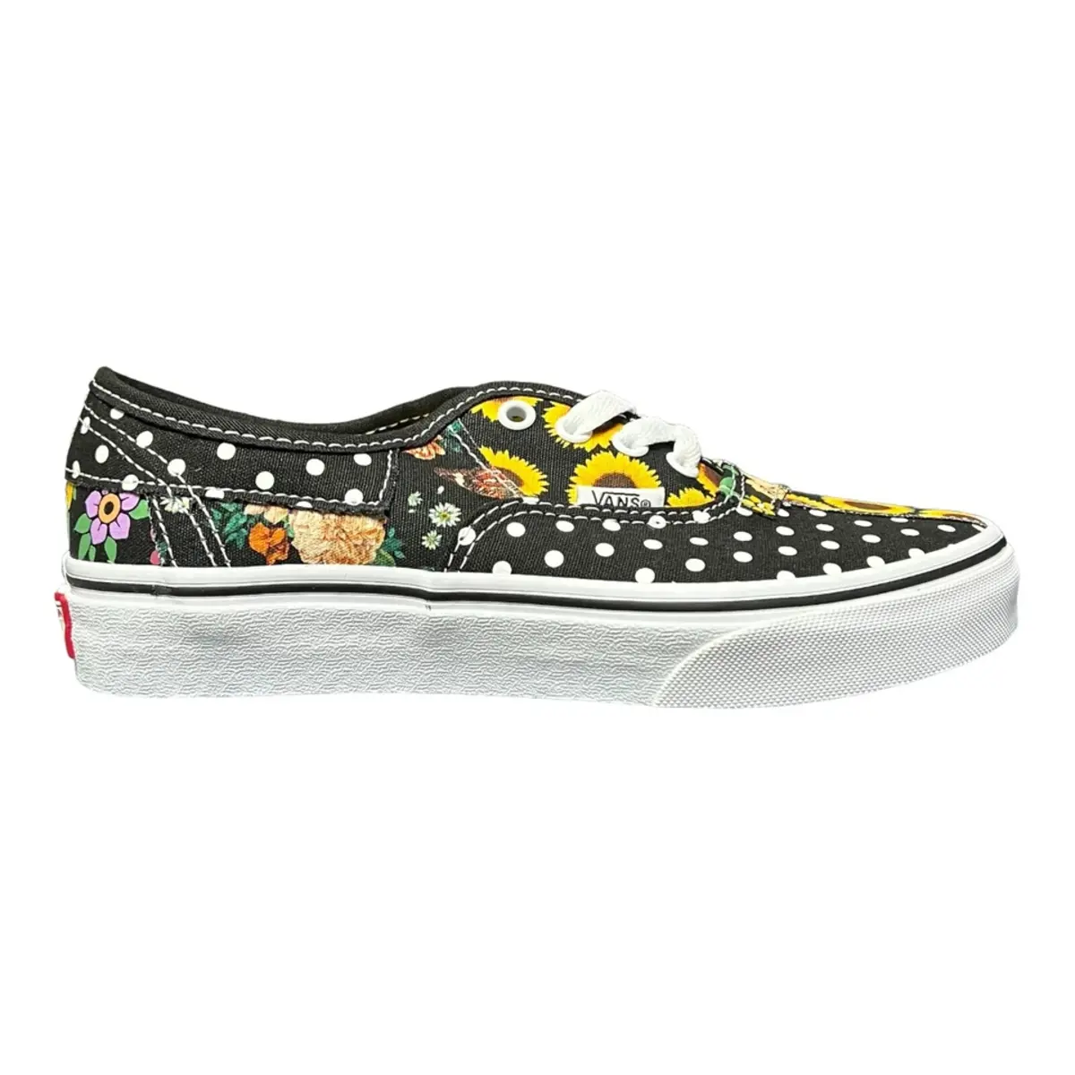 Vans Authentic Grade School Skate Shoes Black PS Fashion Shoes New