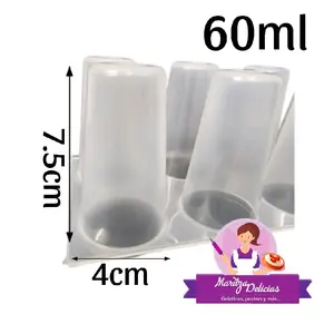 8pz Popsicle Jello Mold / 8pz Molde Paletas