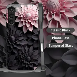 Dark Floral Aesthetic Phone Case - For Galaxy S24 Plus - Elegant Shockproof Protection--975
