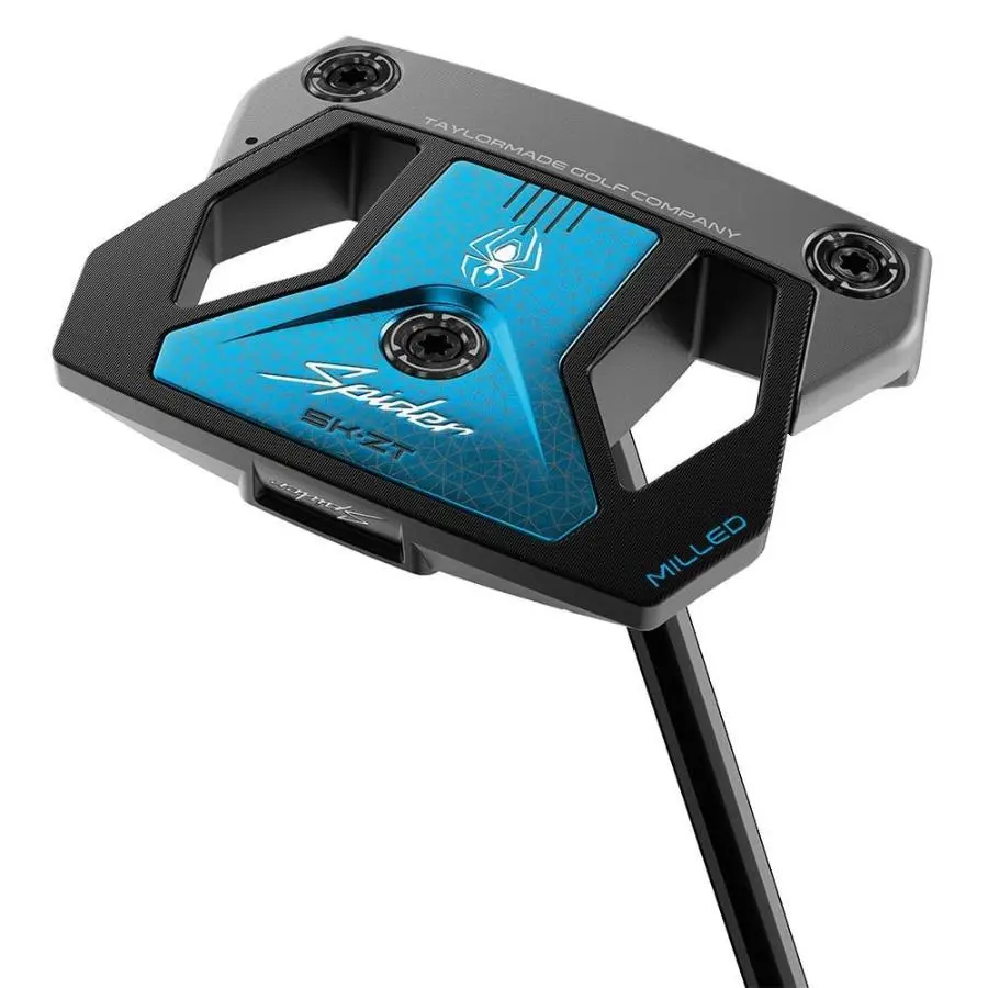 Taylormade Spider ZT Putter - Professional Golf Clubs with Low Torque, Stable Toe-Up Design, 1° Shaft Lean, 25mm Onset, Kbs Shaft