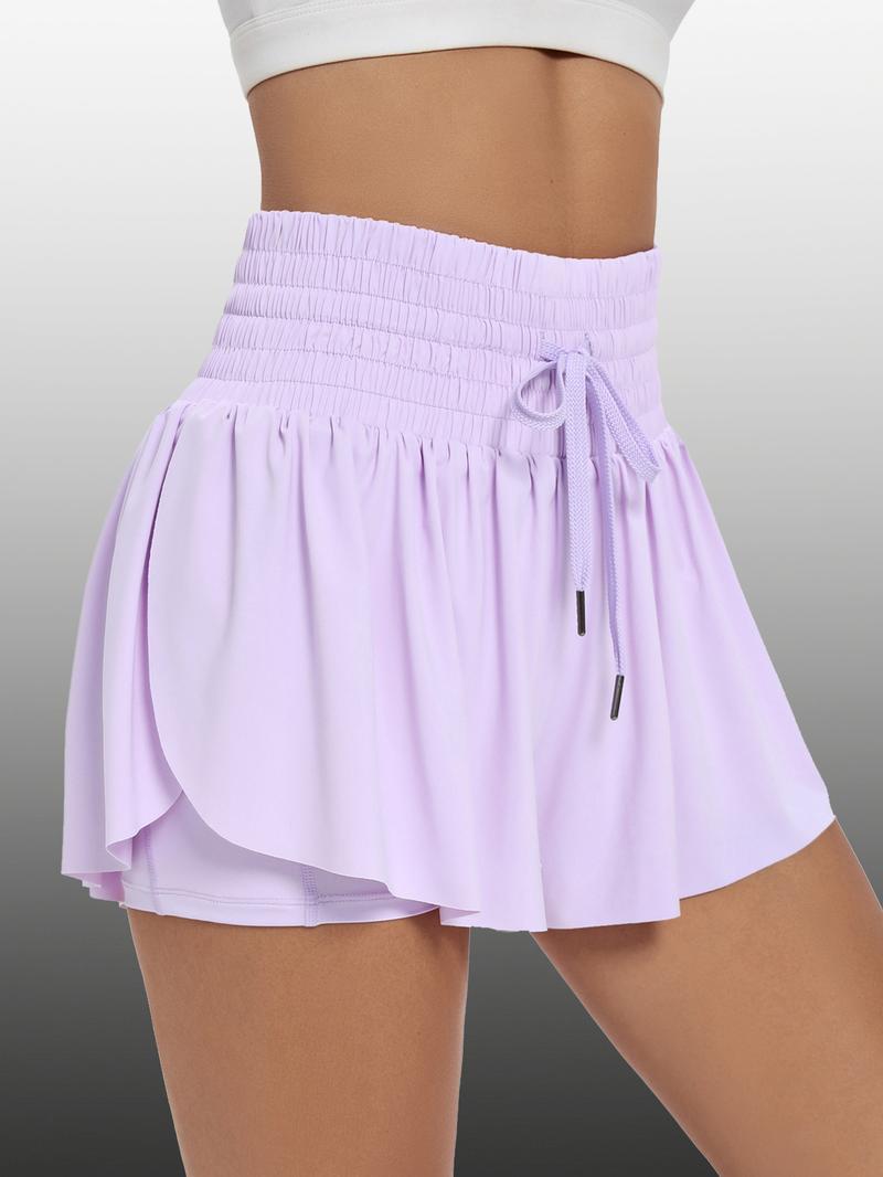 Flowy Athletic Shorts for Women High Waisted Gym Yoga Workout Running Sweat Shorts Golf Tennis Skirt Skort Preppy Shorts Cute Clothes Summer