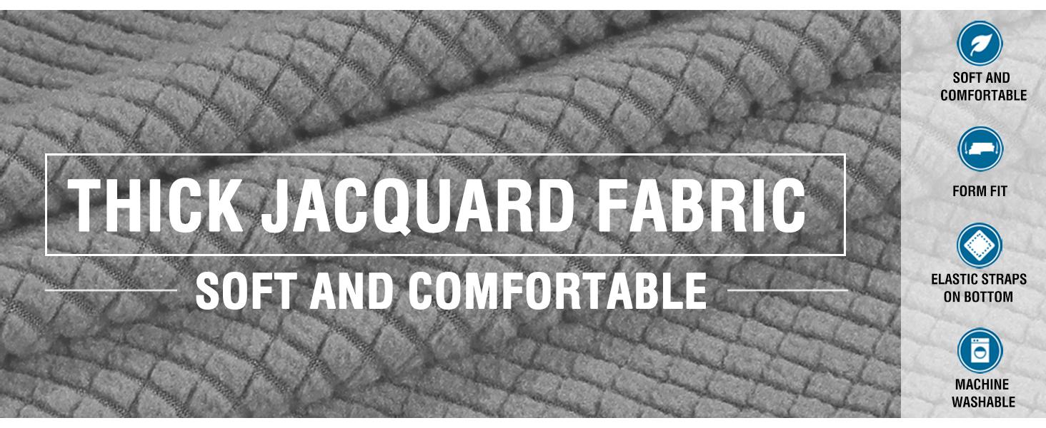 H.VERSAILTEX Sectional Couch Covers 6 or 8 Pieces Stretch Sofa Covers for Sectional Sofa Set Separate L Shaped Couch Cover for Both Left/Right Couch