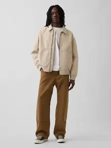 '90s Loose Canvas Double-Knee Carpenter Pants