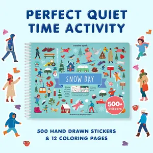 Snow Day Sticker Book