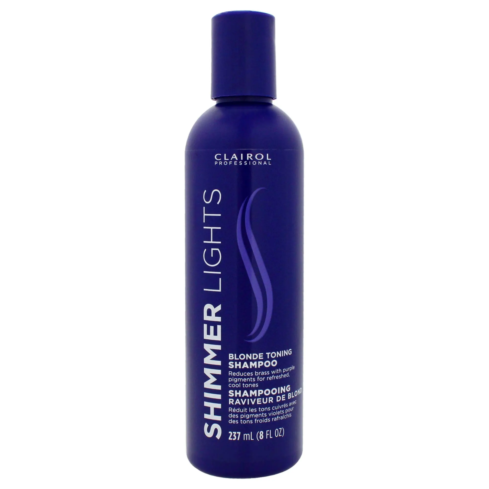 Clairol Shimmer Lights Blonde Toning Shampoo - Unisex, 8 fl oz