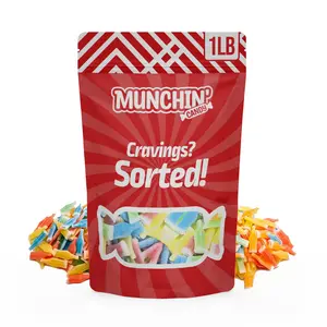 Nik-L-Nips Vintage 1 Lb Wax Bottle Candy Drinks Bag – Old School Halloween Candy, 80s & 90s Nostalgic Treat, Party Favor Bag, Mini Drinks Sweet Bonbon