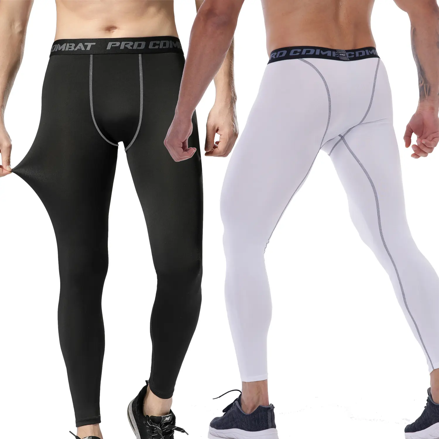 Men's Body Shaper Shapewear  Compression Lightweight Pants Athletic Tight Leggings Base Layer Bottoms for Running Workout Sports Yoga Basketball