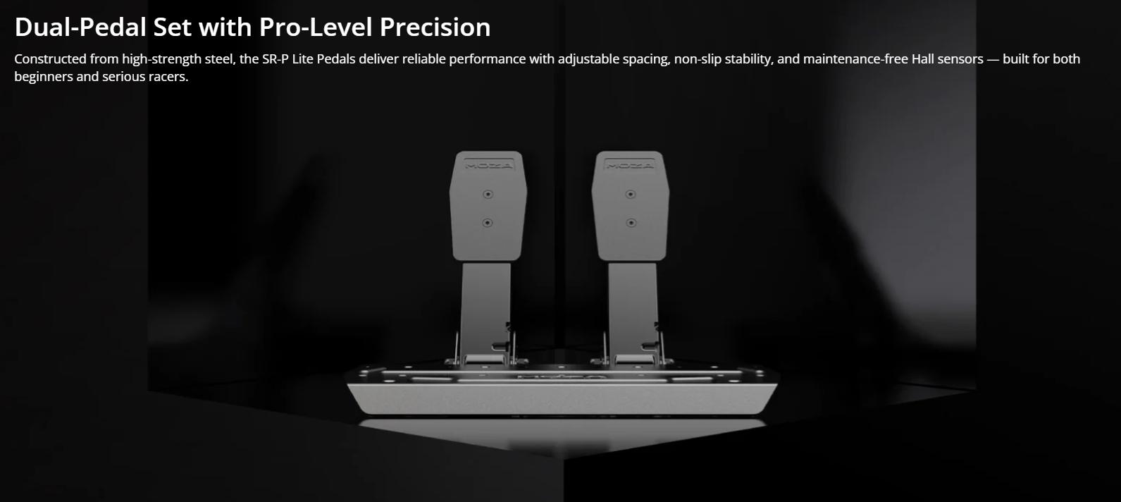 MOZA R3 Racing Wheel and Pedals for Xbox & PC