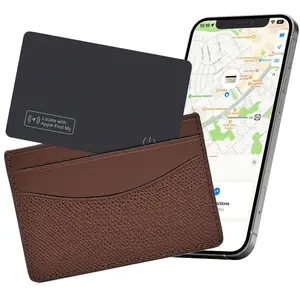 Air Card Tracker Compatible with iOS Find My, Item Finder for Luggage, Tags, Passports, Laptops, Bags, Non-Replaceable Battery Lasts 2 Years