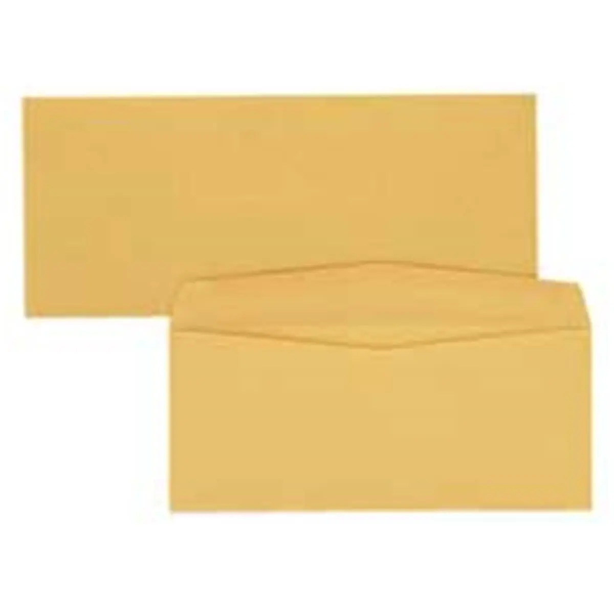 Quality Park Products QUA11462 28Lb No 12 Business Envelope, 4.75in x 11in Sturdy Kraft Stock, Full Security, Side-Seam Construction, Ideal for In-Office Use & Bulky Mail