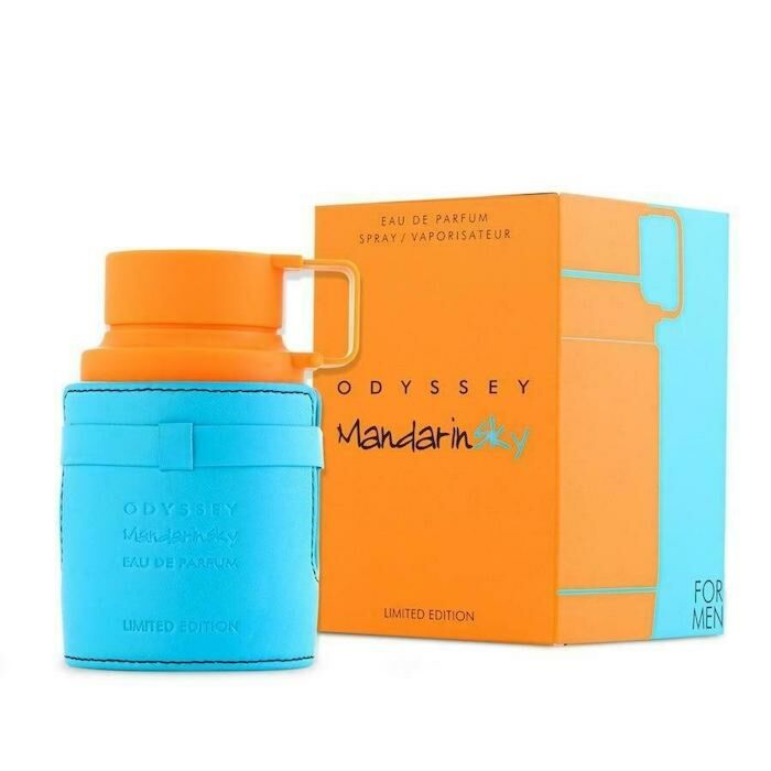 Armaf | Odyssey | Mandarin Sky | Men's Fragrance | 100 ML 3.4 OZ | Eau De Parfum | Citrus - Caramel & Sweet