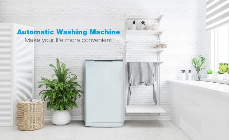 [AffiliateLive] Costway Portable Washing Machine, Full Automatic Washer and Dryer Combo, Compact Laundry Washer Spinner for Apartment RV Dorm