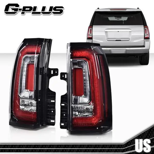 G-PLUS Tail Lights Tail Light Assembly, Car Lighting Accessories for 15-20 GMC Yukon XL, Driver & Passenger Side Rear Lights
