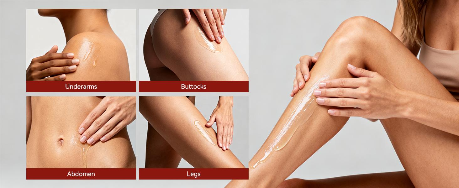 Jeirrzi Magic Body Firming Oil, Hydrating and Firming Body Oil for Skin With 9 Natural Ingredients, Luxury Spa Gifts for Women - 3.38 OZ