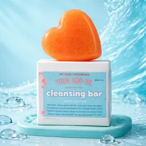YOUR HOO HA -STRAWBERRY CRAN VANILLA Cleansing Bar (3.5oz) with Cranberry Extract, MCT Oil, Chamomile, Strawberry*Cleanse, Nourish, Odor Control, Feminine Care*