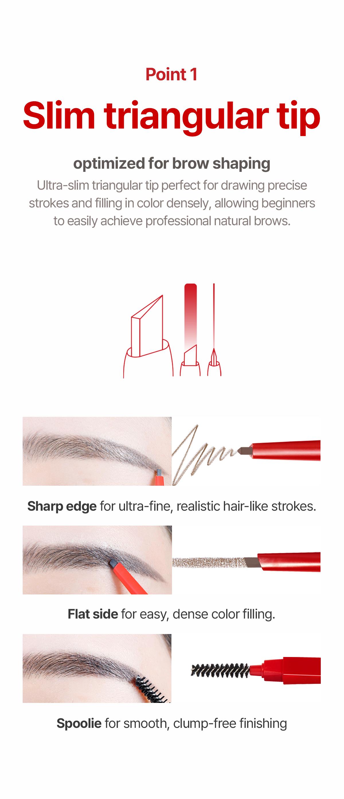 [Espoir Official][Bundle] The Brow Balance Pencil & Fixing Cara | Precise Brow Pencil & Long-Lasting Brow Mascara