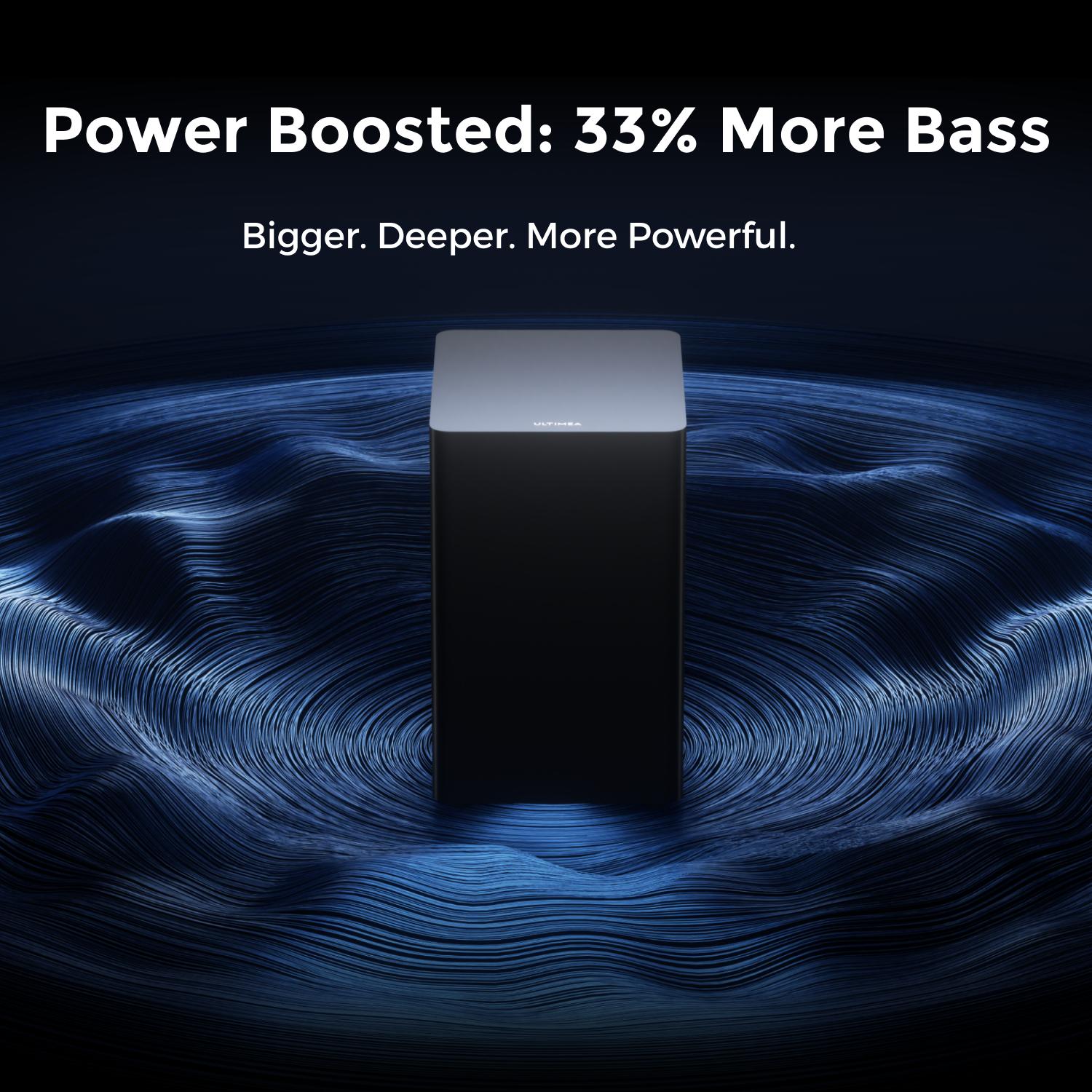 ULTIMEA Poseidon D80 BOOM Soundbar 7.1ch Dolby Atmos with Explosive Deep BASS Subwoofer, 4 Wired Surround Speakers, Subwoofer, HDMI eARC, Bluetooth & App Control – 2025 New Version Home Theater System for Powerful Surround Sound Experience, Black Friday ULTIMEA Poseidon D80 BOOM Soundbar 7.1ch Dolby Atmos with Explosive Deep BASS Subwoofer, 4 Wired Surround Speakers, Subwoofer, HDMI eARC, Bluetooth & App Control – 2025 New Version Home Theater System for Powerful Surround Sound Experience, Black Friday