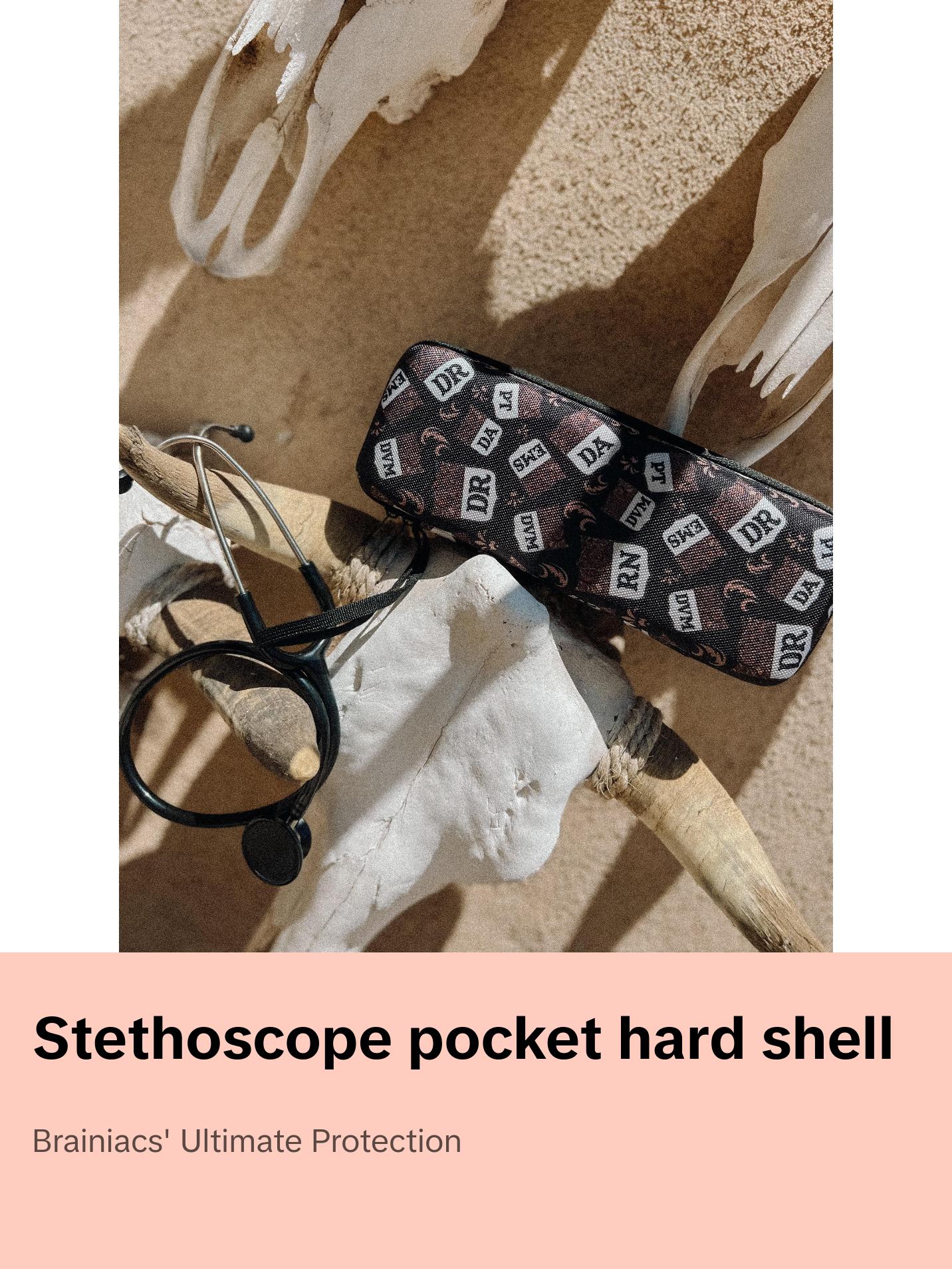 Back Number for Brainiacs Stethoscope Case