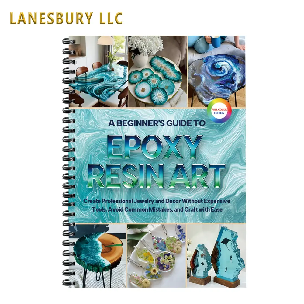 Beginner's Epoxy Resin Art Guide Book for Craft Supplies - Easy Crafting, Mistake-Free Tips, Professional Jewelry & Decor Creation Without Expensive Tools