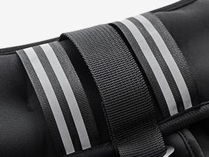Adjustable Weighted Vest (6/8/12/16/20/25/30 lb) — Reflective Running Stripe · Breathable Snug Fit for Men & Women | Strength Training · Running · Walking · HIIT