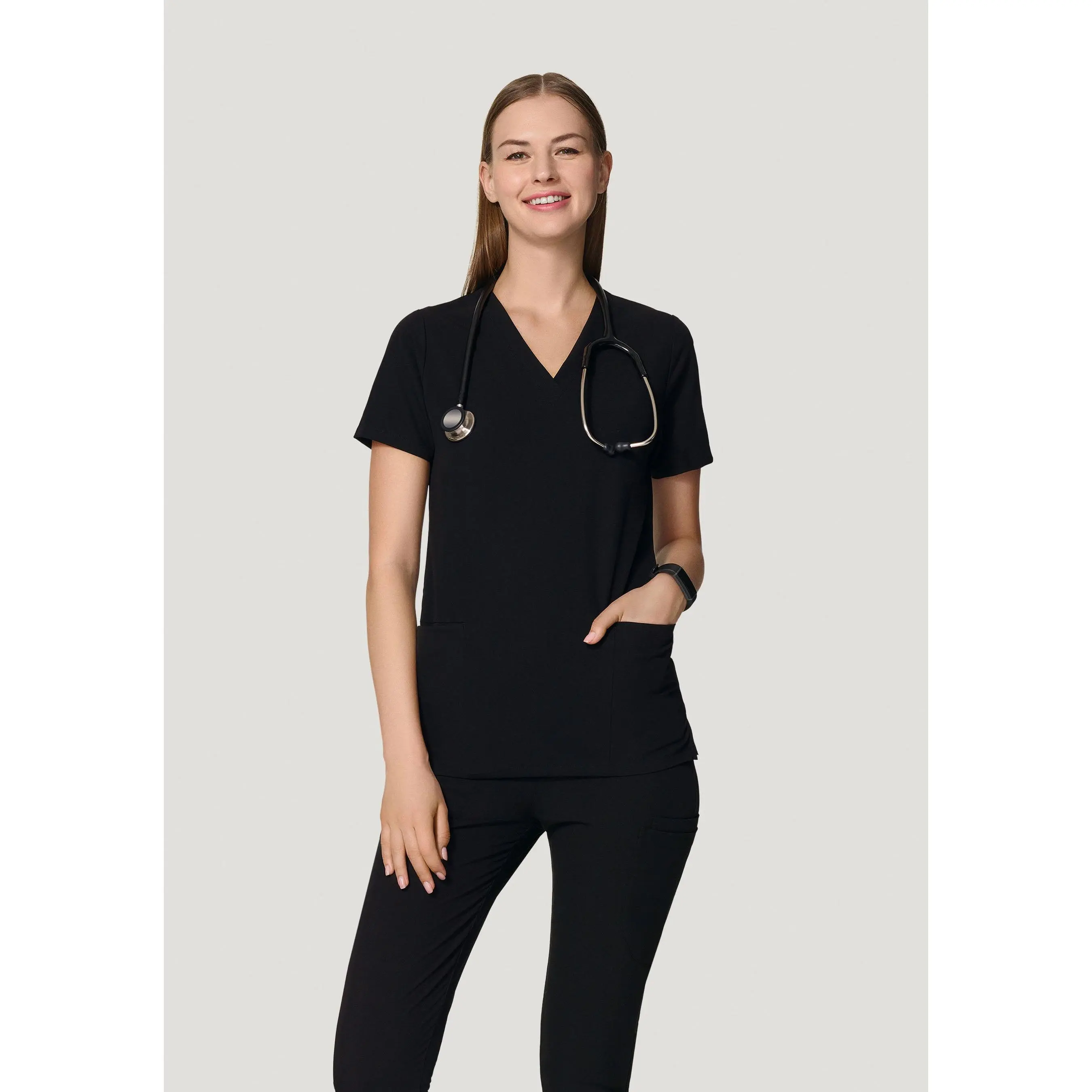 6 Pocket Top Black