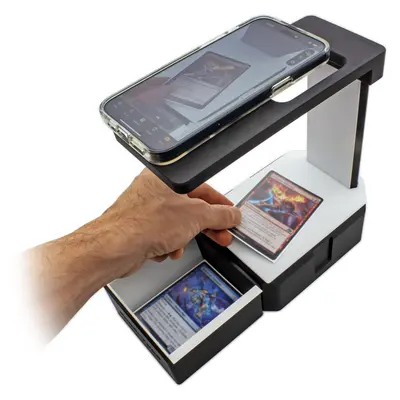 mtg card reader Card Scanner Pro Max–Card Scanner Stand for MTG & TCG, Scan Sleeved &