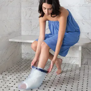 Seal-Tight Infinity Adult Waterproof Leg Cast Cover and Bandage Protector