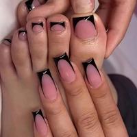 black french tip
