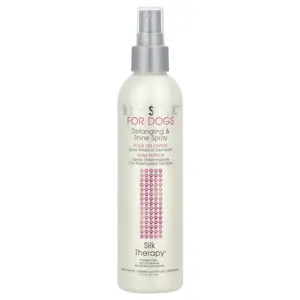 Biosilk Silk Therapy®, Detangling & Shine Spray, For Dogs, 8 fl oz (237 ml)