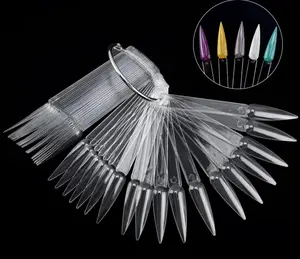 Stiletto Nail Swatches 50pc