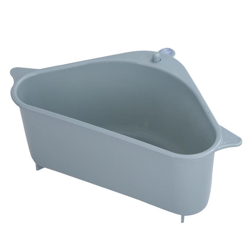 Kitchen Sink Multi-function Triangle Storage Rack Multi-purpose Dishwashing Sponge Drain Rack Storage Rack