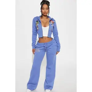 Ed Hardy Love Kills Pant Set - Blue H