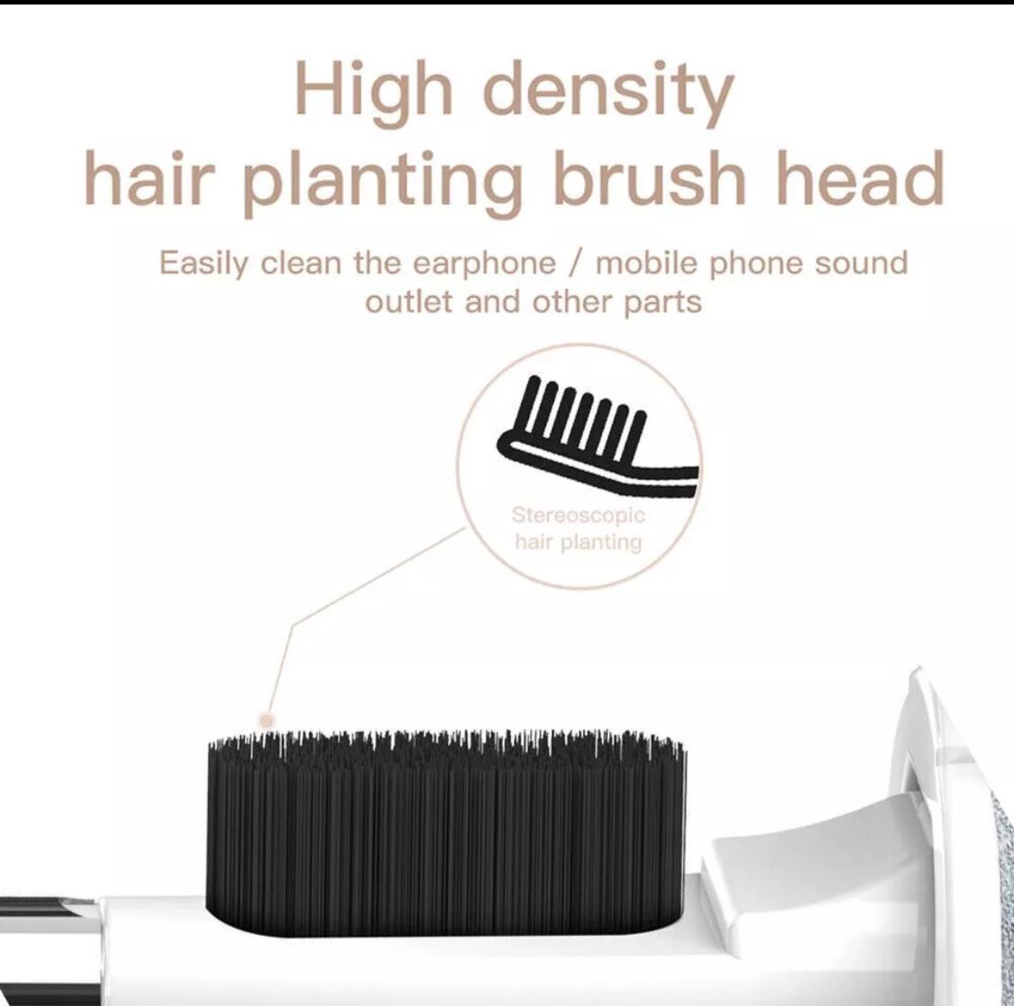 Cleaner Kit for Airpods Pro 1 2 3,5 in 1 Multi-Function Earbuds Cleaning Tool, Electronic Cleaner Kit for iPhone Charging Port,Phone Speaker,Earpods,Headphone,Earphone,Laptpo,Scree,iPod Case