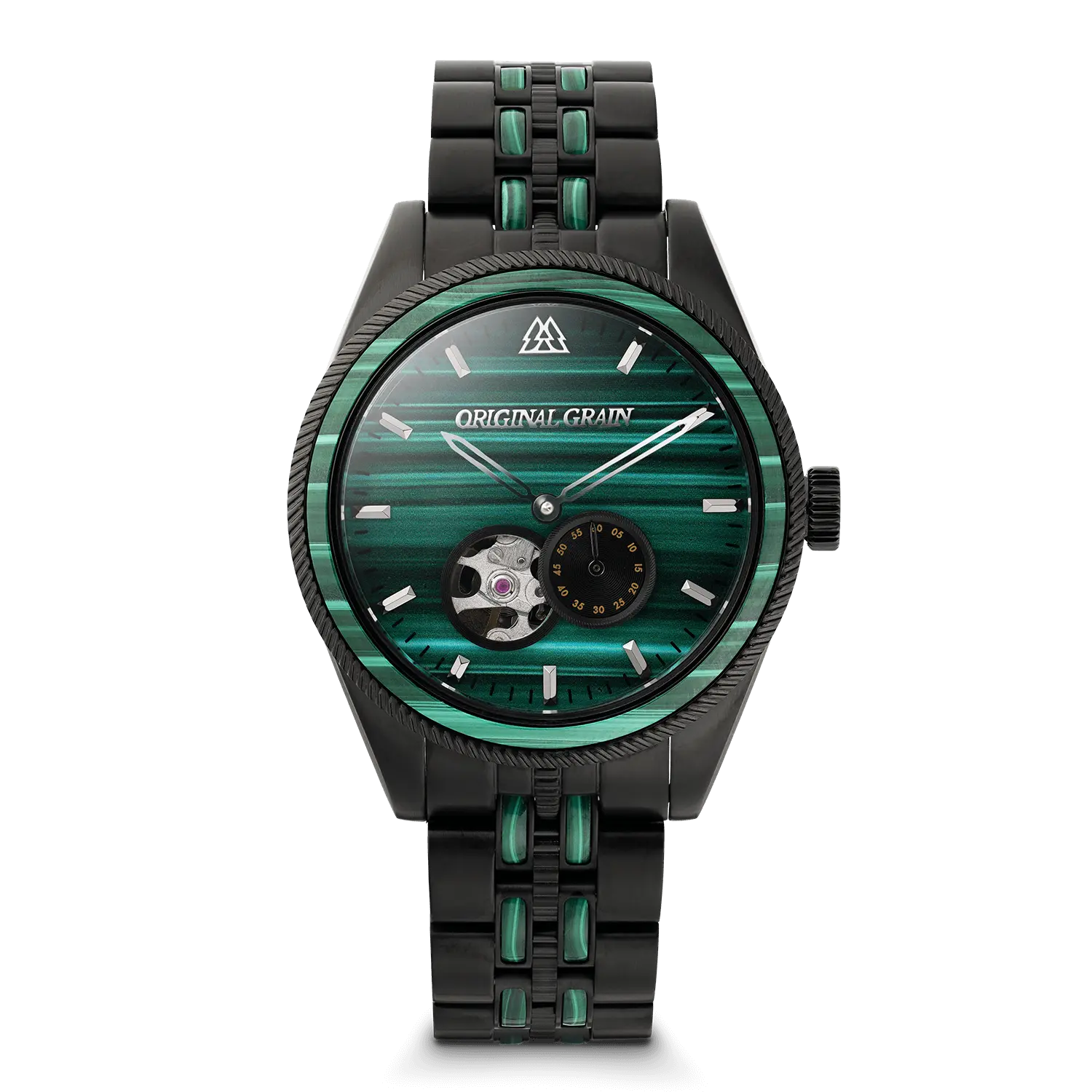 Malachite Black Vintage Automatic 40mm