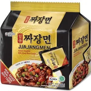PALDO FUN & YUM Jjajangmen Chajang Noodle No MSG 16-pack, 7.05 ounce (pack of 16)