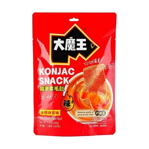 Mowon Konjac Snacks - Low Calorie, Guilt-Free, Spicy Sesame Flavor, Chewy Texture, Konjac Base, 7.27 oz (206g) Per Pack Savory Snack