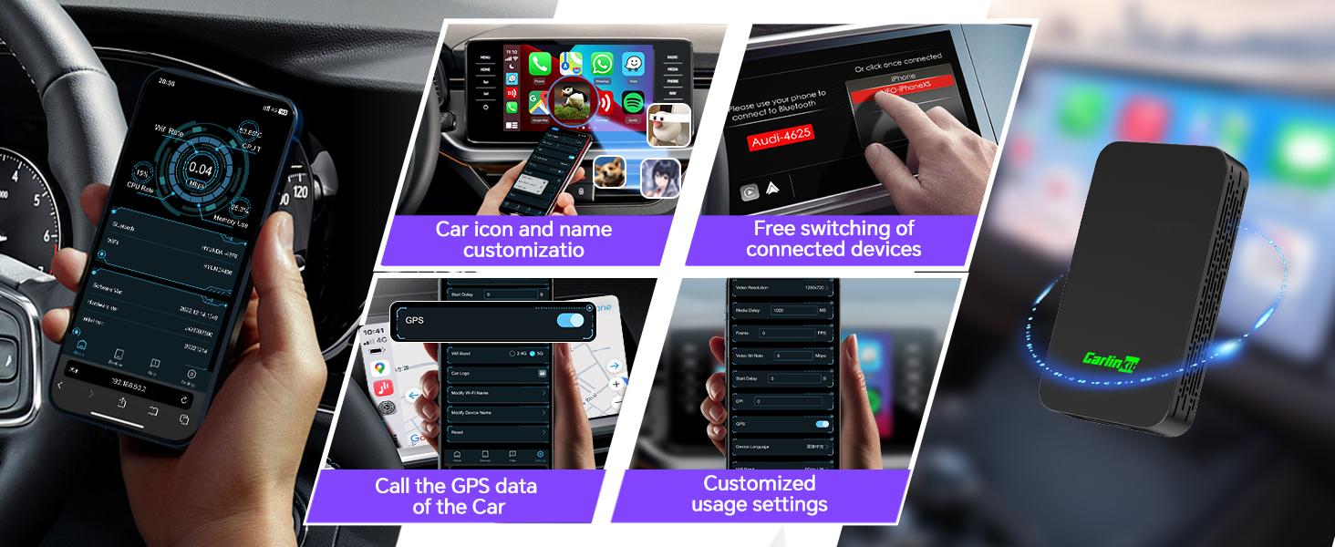 2air CarlinKit 5.0 Wireless CarPlay Wireless Android Auto Box 2.4G&5.8Ghz WiFi BT Auto Connect Plug&Play For Wired AA CP Cars Converter Adapter 2air CarlinKit 5.0 Wireless CarPlay Wireless Android Auto Box 2.4G&5.8Ghz WiFi BT Auto Connect Plug&Play For Wired AA CP Cars Converter Adapter