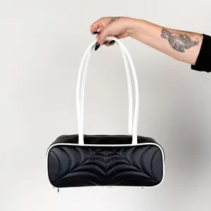 Caught in the Web Baguette Bag