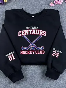 Ottawa Centaurs Embroidered Sweatshirt, Heated Rivalry Tee, Hollander Rozanov Hockey Love, Game Changers Series Shirt, Movie Fan Gift Hockey Fan Gifts, Heated Movie Rivalry Fan Gifts For Her