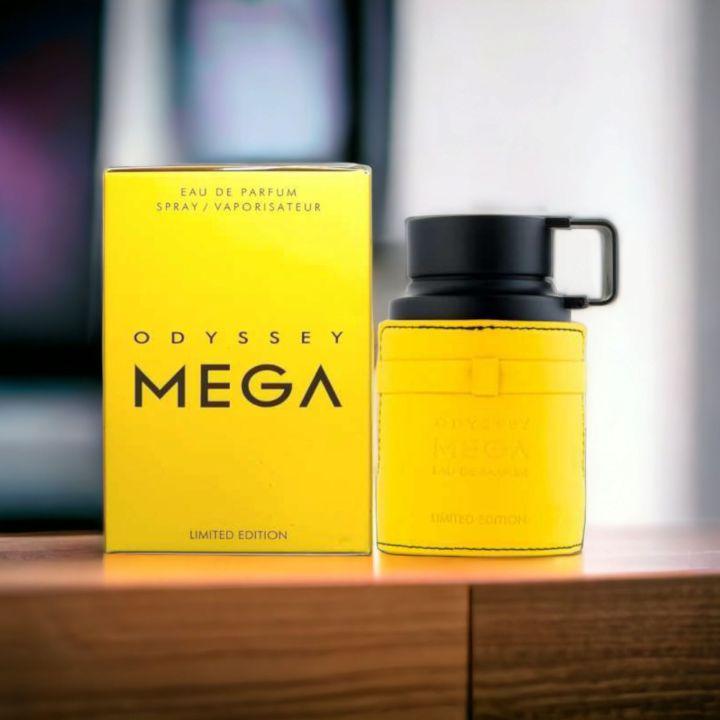 ARMAF Odyssey Mega Eau De Parfum Spray For Men Limited Edition 3.4 Oz / 6.8 Oz