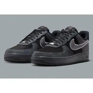 Men's Nike Air Force 1 Low "Black/Dark Smoke" IB6842-002 Fashion Athletic Sneaker