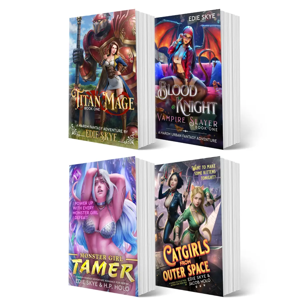 The Edie Skye Starter Kit Signed Paperback Bundle - Harem Sci-Fi/Fantasy Action Adventure Romance