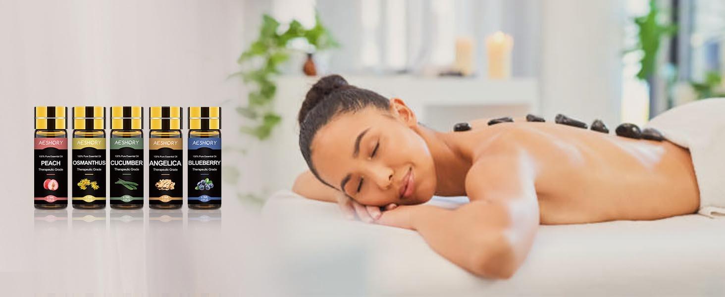 AESHORY Complete Essential Oils Set 80x5ML for Diffuser Aromatherapy Humidifier