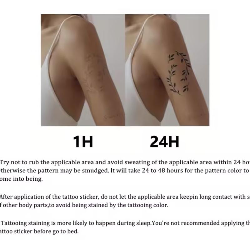 Anime Temporary Tattoos (1-2 Weeks) - Body Art Naruto One Piece HxH