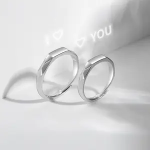 I LOVE YOU Secret Projection Ring  Adjustable Promise I Love You Ring, Romantic Projection Ring for Him or Her
