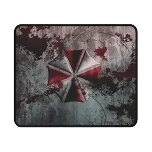 Resident evil logo mouse pad, Gaming Desk Mat, Gift for Him