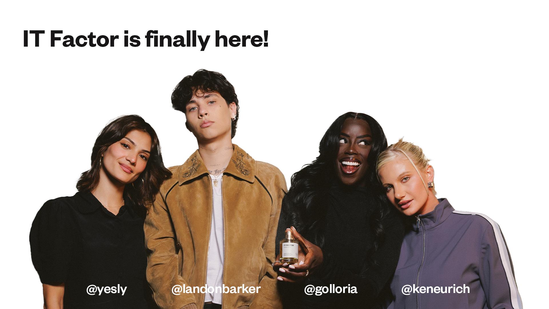 It Factor, Dossier Originals, Eau de Parfum, 50ml, Violet, Brown Sugar, Ginger, Silky Musk, Sandalwood, Vanilla, Cardamom