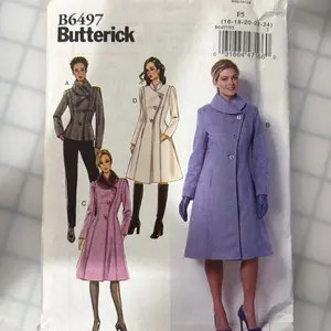 Butterick 6497 sewing pattern