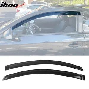 Visor Windows for Scion TC 2005-2010 Slim Style Smoke Tinted Acrylic