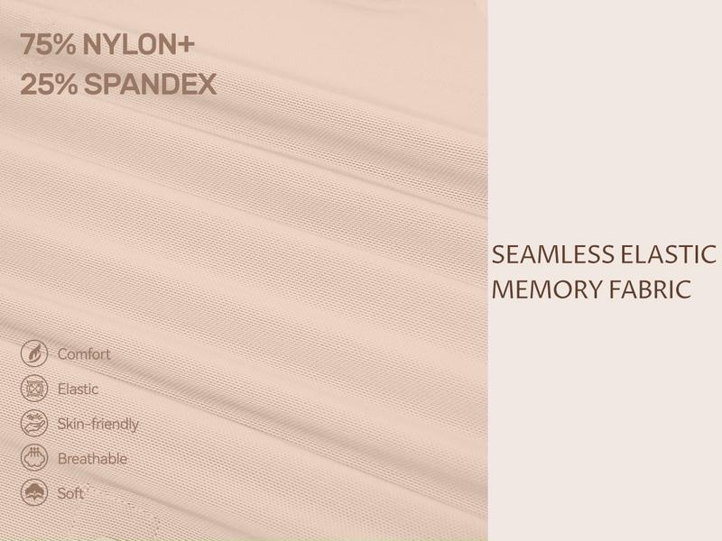 SHAPSHE Backless Shapewear Corset Bodysuit for Women Seamless Low Back Deep Plunge Full Body Shaper in Soft